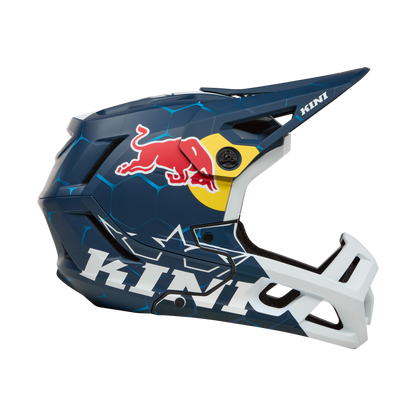 MTB-Helm O'NEAL EC KINI RED BULL 1.0 Weiß/Blau