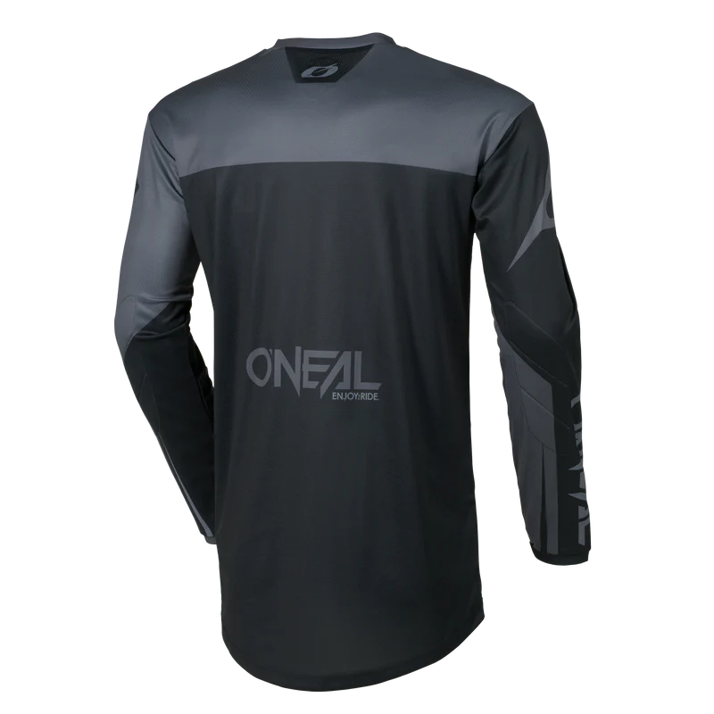 O'NEAL ELEMENT RACEWEAR Junior Langarmtrikot Schwarz/Grau