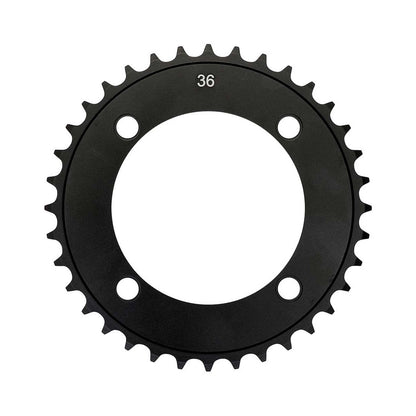TRUVATIV SS / DH Kettenblatt für Einfachantrieb, 8-/9-fach, 4-Loch, 104 mm — Ansicht des Kettenblatts auf weißem Hintergrund