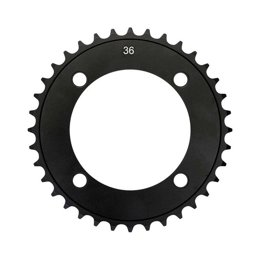 TRUVATIV SS / DH Kettenblatt für Einfachantrieb, 8-/9-fach, 4-Loch, 104 mm — Ansicht des Kettenblatts auf weißem Hintergrund