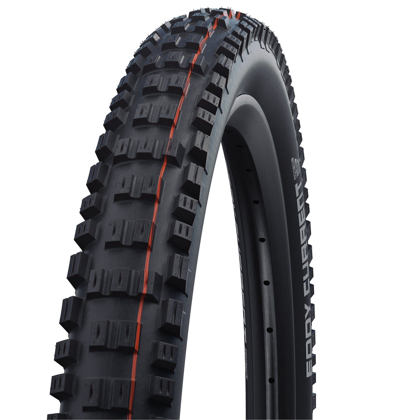 Reifen SCHWALBE EDDY CURRENT FRONT 29x2.40 ADDIX SOFT SUPERTRAIL Tubeless Ready Weich Schwarz