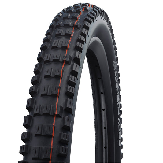 Reifen SCHWALBE EDDY CURRENT FRONT 29x2.60 ADDIX SOFT SUPERTRAIL Tubeless Ready Weich Schwarz