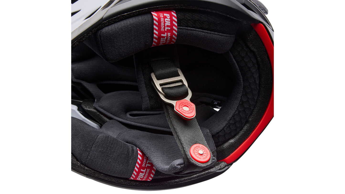 MTB-Helm BELL FULL-10 SPHERICAL CARBON PEAK Weiß