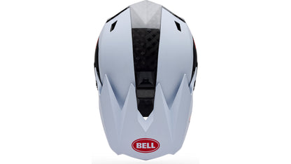 MTB-Helm BELL FULL-10 SPHERICAL CARBON PEAK Weiß