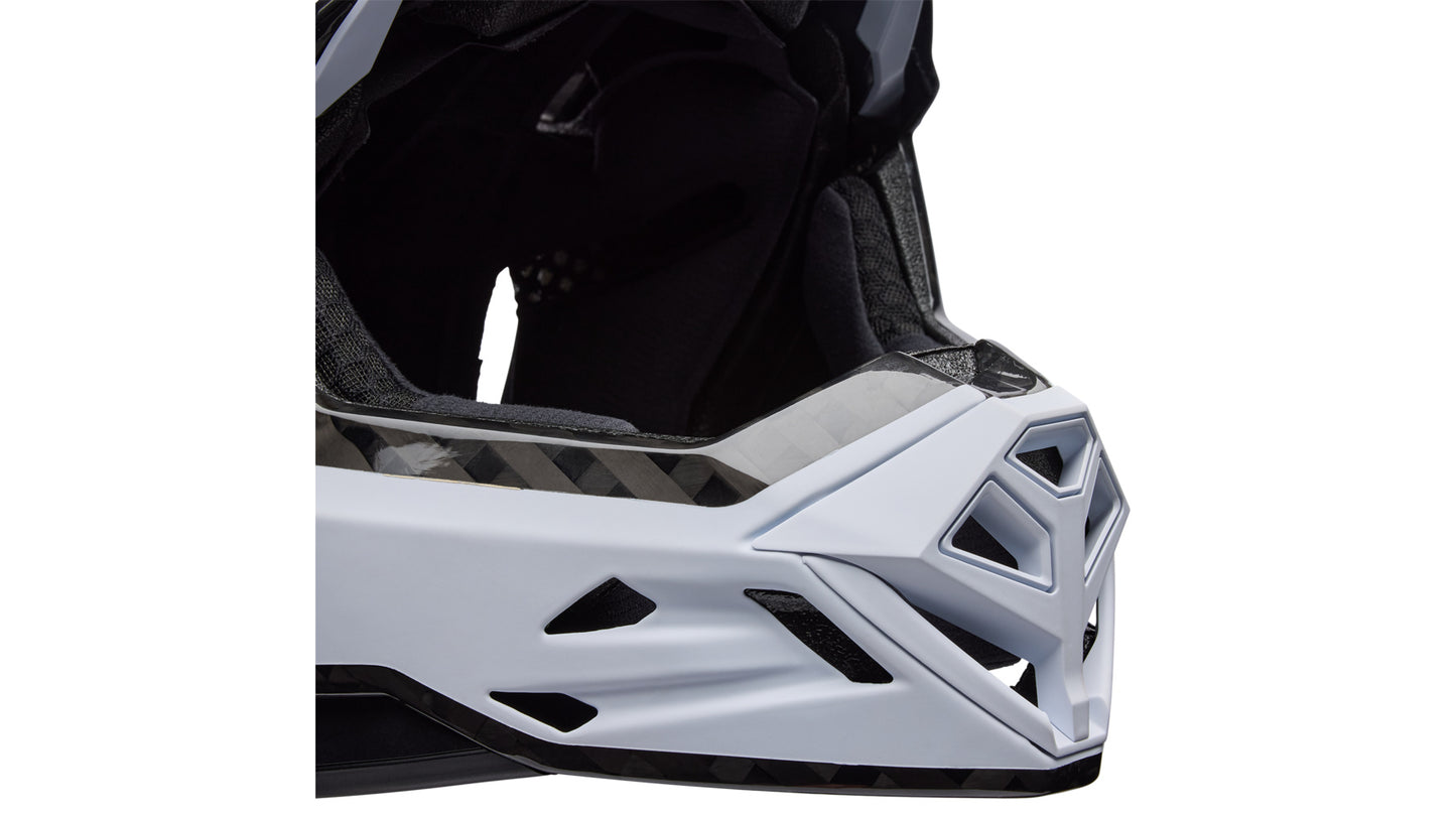 MTB-Helm BELL FULL-10 SPHERICAL CARBON PEAK Weiß