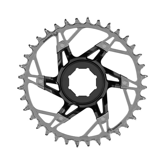SRAM XX T-TYPE EAGLE BROSE Kettenblatt für Einfachantrieb, 12-fach, Direct Mount — Ansicht des Kettenblatts auf weißem Hintergrund