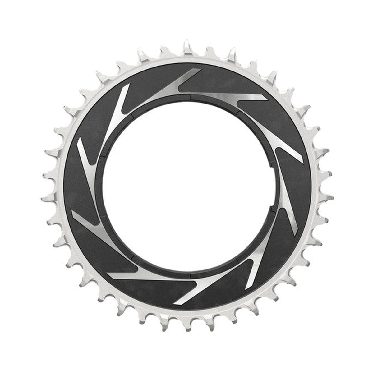 SRAM XX-SL T-TYPE EAGLE POWERMETER BOOST Kettenblatt für Einfachantrieb, 12-fach, Direct Mount, 0 mm Offset — Ansicht des Kettenblatts auf weißem Hintergrund