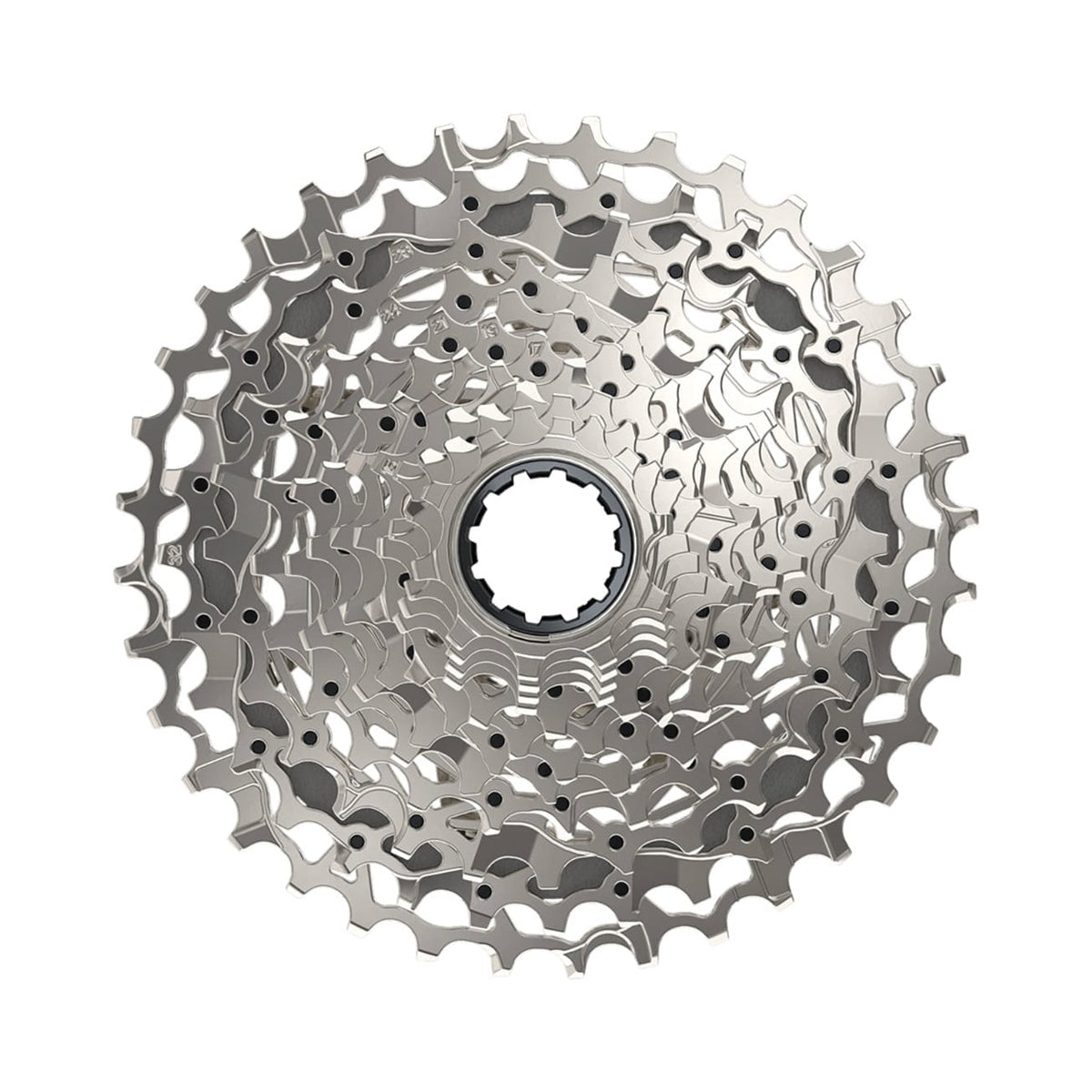 SRAM RIVAL XG-1250 12-fach-Kassette – Hauptfoto auf weißem Hintergrund