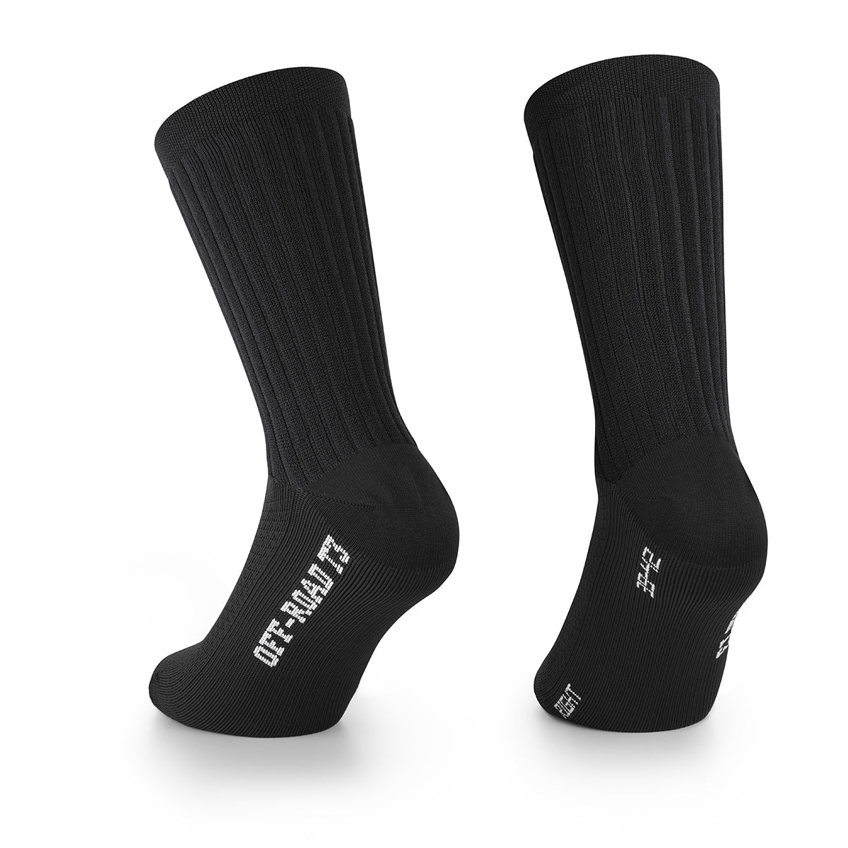 Socken ASSOS TRAIL T3 Schwarz