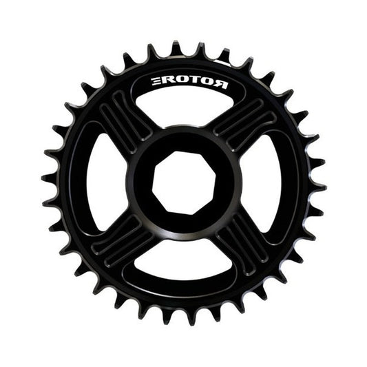 ROTOR E-MTB BOSCH Direct Mount Einfach-Kettenblatt — Kettenblatt vor weißem Hintergrund