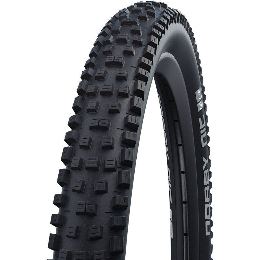 SCHWALBE NOBBY NIC-Reifen 27.5x2.40 ADDIX PERFORMANCE TwinSkin Tubeless Ready Flexibel Schwarz