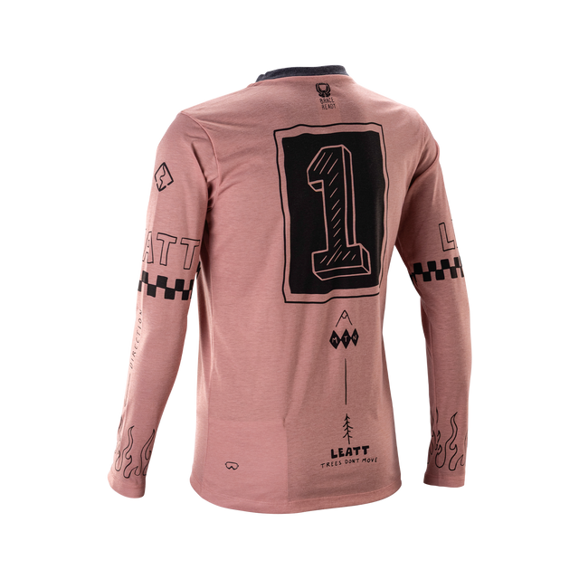LEATT MTB GRAVITY 3.0 Damen Langarm Trikot Pink