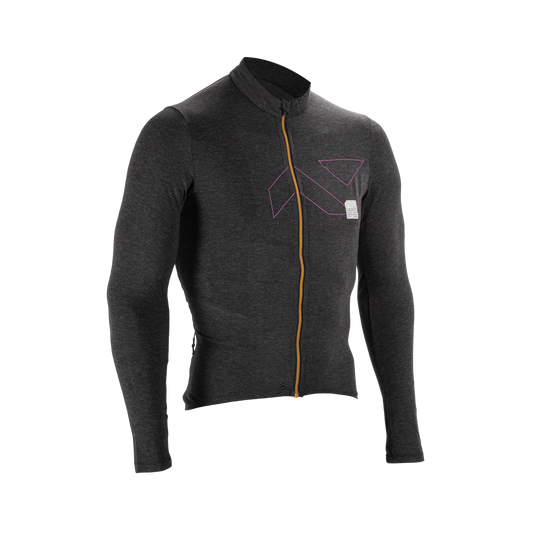 LEATT MTB ENDURANCE 4.0 Langarm Trikot Schwarz