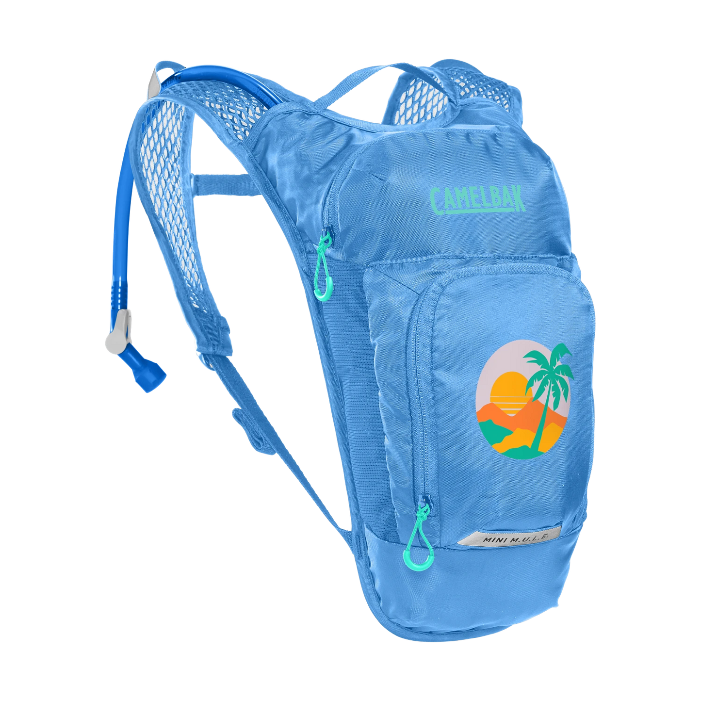 CAMELBAK MINI MULE 5 L Junior Trinkrucksack Blue Palm
