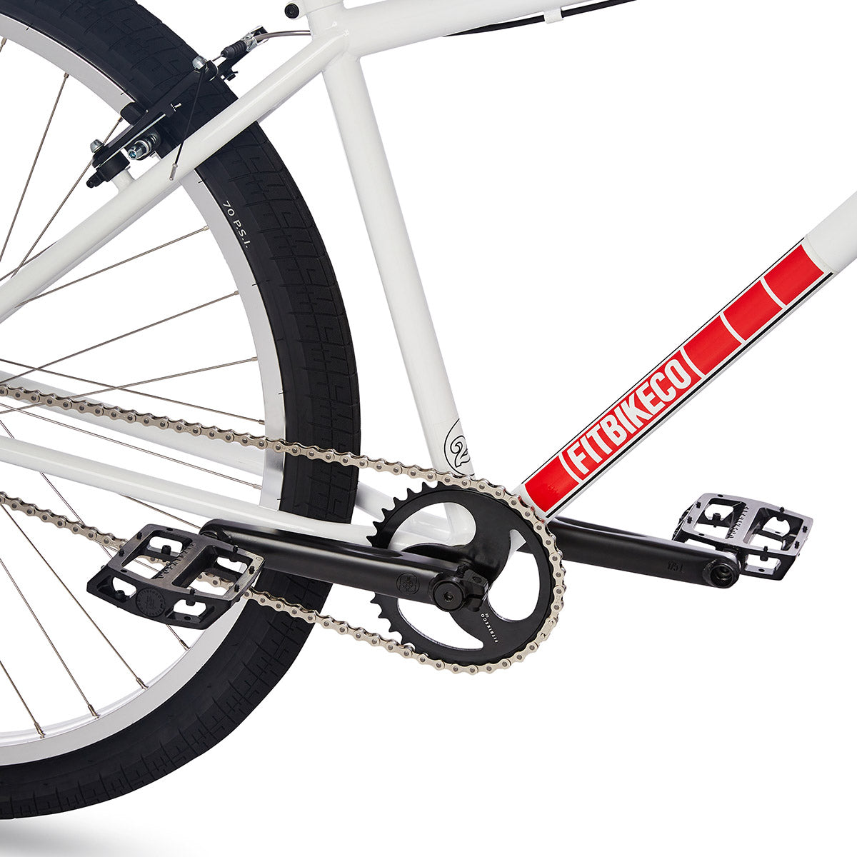 BMX FITBIKECO CR 29" Weiß