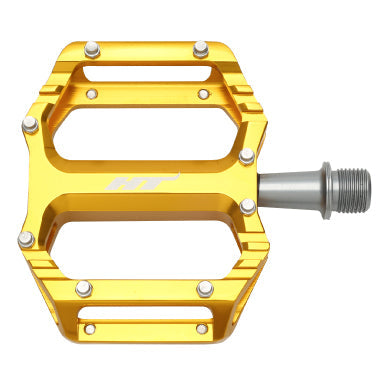 Flache Pedale HT COMPONENTS AR09 Gold