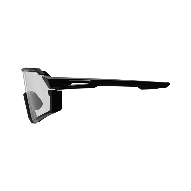 LEATT RIDEVIZ PRO LARGE Brille Schwarz Iriz Silber Glas