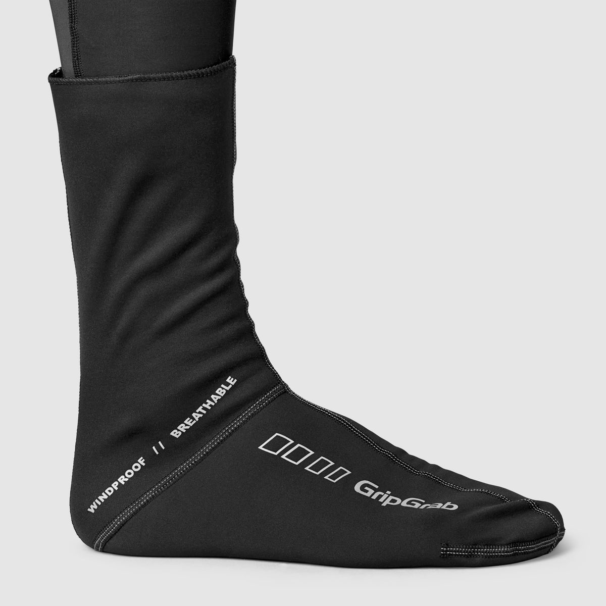 Socken GRIPGRAB WINDPROOF SPRING AUTUMN Schwarz