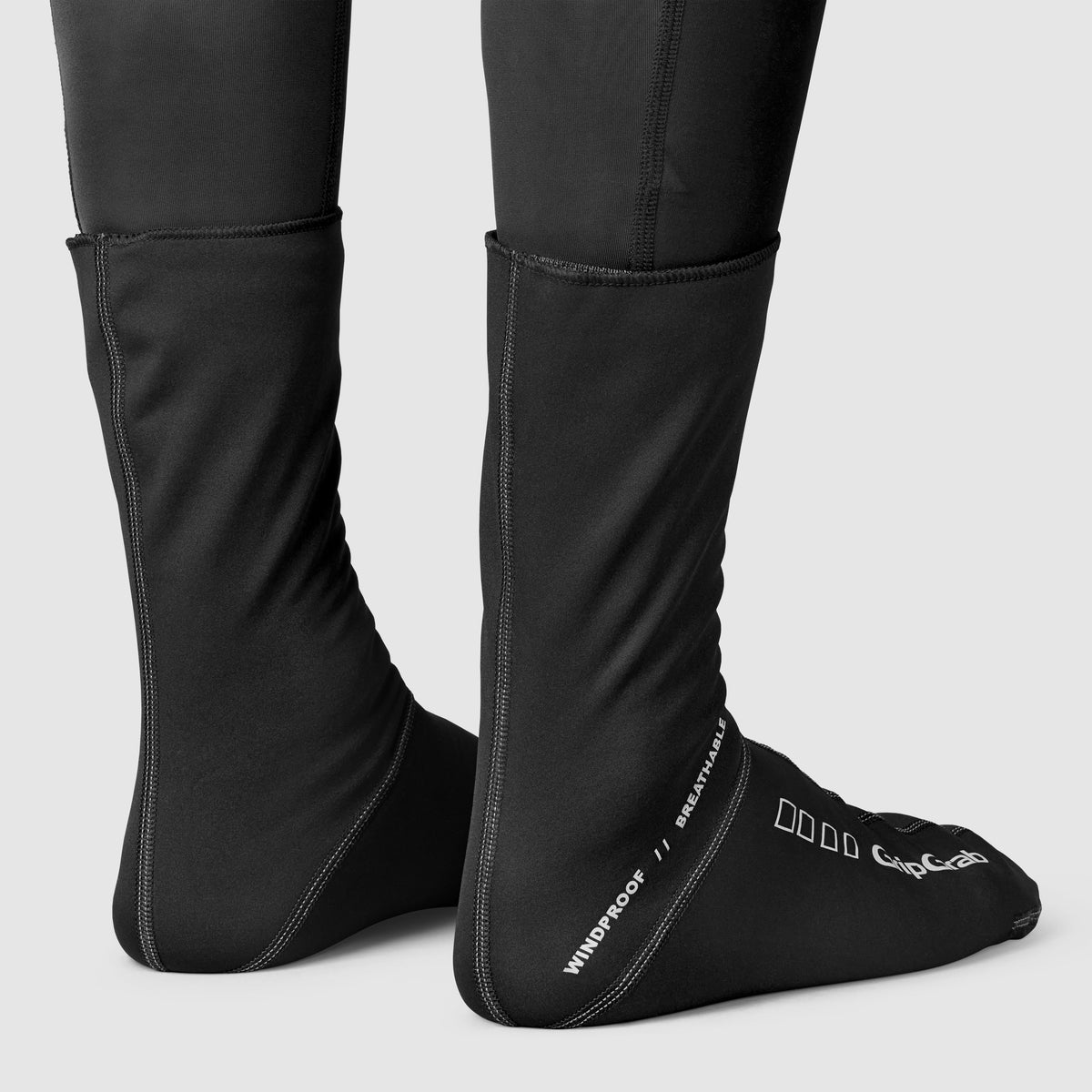 Socken GRIPGRAB WINDPROOF SPRING AUTUMN Schwarz