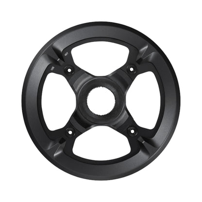 SHIMANO SM-CRE70-12 E-Bike-1-fach-Kettenblatt, 12-fach, doppelte Kettenführung — Kettenblatt auf weißem Hintergrund