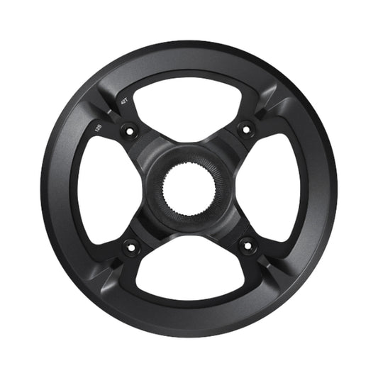 SHIMANO SM-CRE70-12 E-Bike-1-fach-Kettenblatt, 12-fach, doppelte Kettenführung — Kettenblatt auf weißem Hintergrund