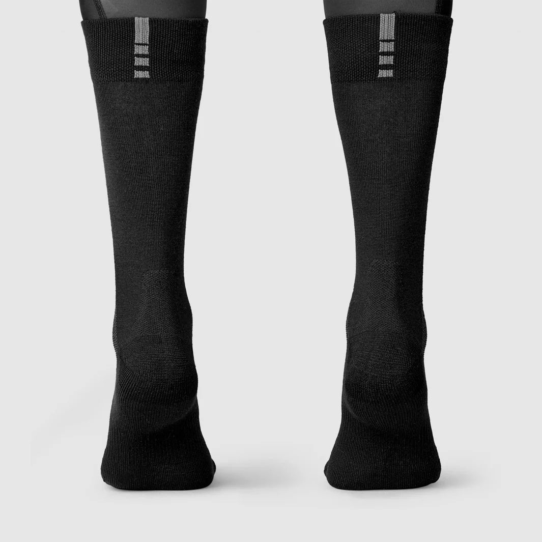 GRIPGRAB ALPINE MERINO HIGH Socken Schwarz