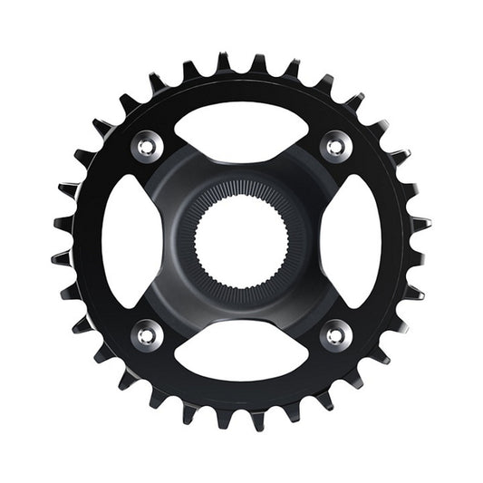 SHIMANO CR-EM800 E-Bike-1-fach-Kettenblatt, 12-fach — Kettenblatt auf weißem Hintergrund