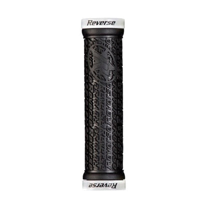 Griffe REVERSE COMPONENTS STAMP Lock-On Ø 30mm Schwarz/Weiß