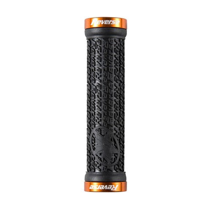 Grips REVERSE COMPONENTS STAMP Lock-On Ø 30mm Schwarz/Orange