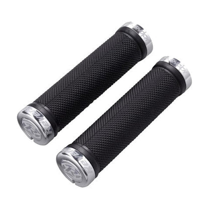Griffe REVERSE COMPONENTS R-SHOCK Lock-On Schwarz/Silber