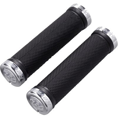 Grips REVERSE COMPONENTS R-SHOCK Lock-On Ø 31mm Schwarz/Silber