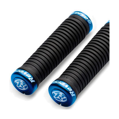Griffe REVERSE COMPONENTS TAPER Lock-On Ø 34-30mm Schwarz/Blau