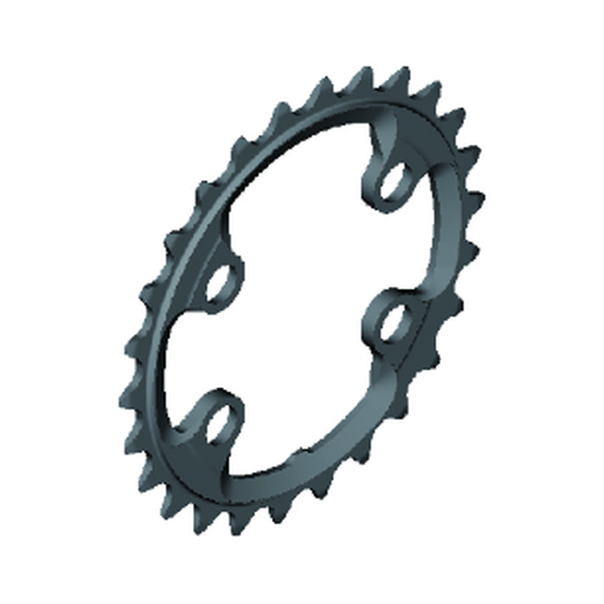 Inneres SHIMANO XTR Kettenblatt für FC-M9020-2/FC-M9000-2/FC-M9020-B2 (28–38 Zähne), 11-fach — Kettenblatt auf weißem Hintergrund