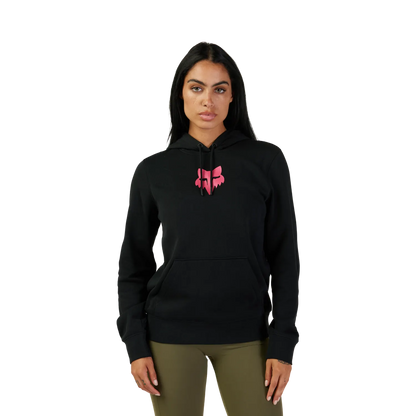 FOX HEAD Damen-Kapuzenpullover Schwarz/Rosa