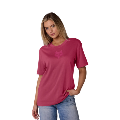 T-Shirt FOX HEAD Kurzarm Damen Rosa Berry