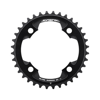 SHIMANO SAINT SM-CR82 1-fach-Kettenblatt, 10-fach — Kettenblatt auf weißem Hintergrund