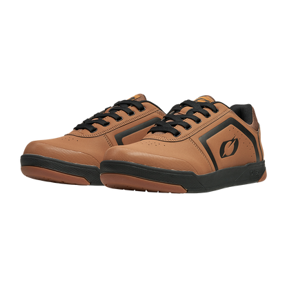 MTB-Schuhe O'NEAL PINNED FLAT Braun/Schwarz