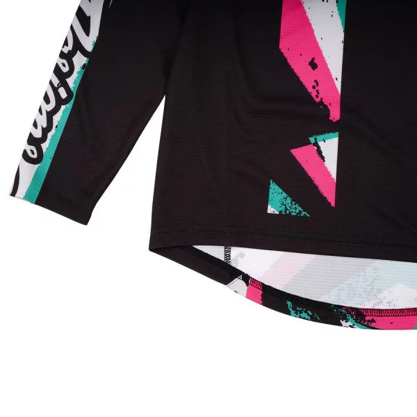 TROY LEE DESIGNS SPRINT FULL PULL Junior Langarm Trikot Schwarz