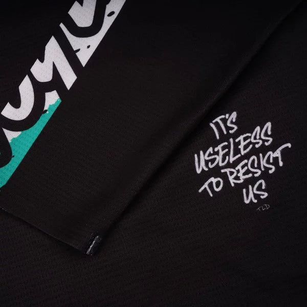 TROY LEE DESIGNS SPRINT FULL PULL Junior Langarm Trikot Schwarz