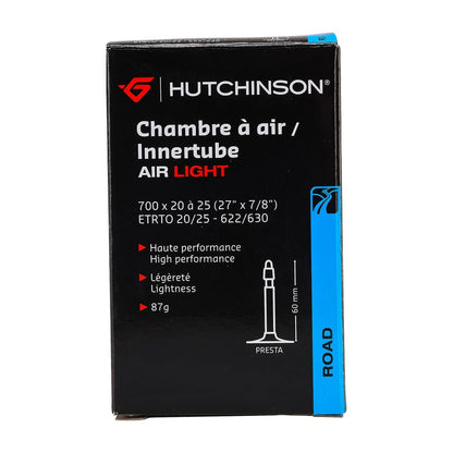 Schlauch HUTCHINSON AIR LIGHT 700x20/25 PRESTA