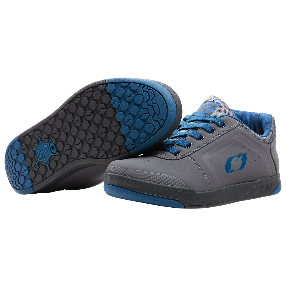 O'NEAL PINNED PRO FLAT MTB-Schuhe Grau/Blau