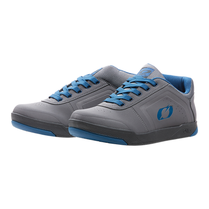 MTB-Schuhe O'NEAL PINNED PRO FLAT Grau/Blau
