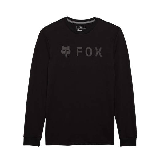 FOX ABSOLUTE TRUDRI Technisches T-Shirt Langarm Schwarz