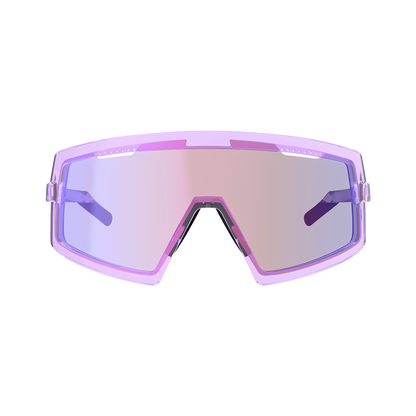 Brille LEATT MADVIZ ONE Transparent Violett Glas Iriz Fuschia