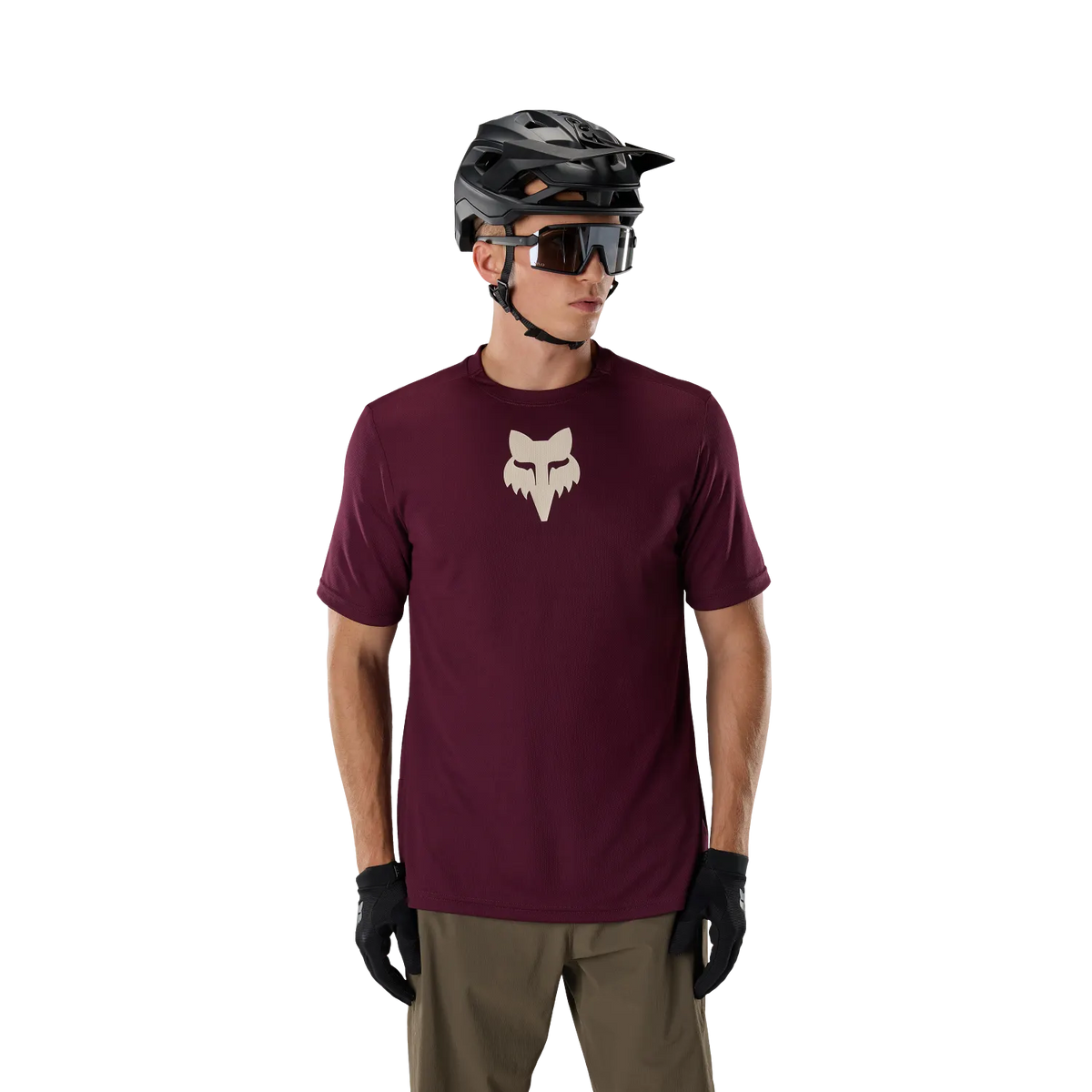 FOX RANGER FOX HEAD Kurzarmtrikot Bordeaux