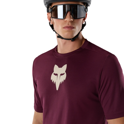 FOX RANGER FOX HEAD Kurzarmtrikot Bordeaux