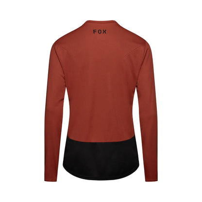 Trikot FOX RANGER FOX HEAD Langarm Braun