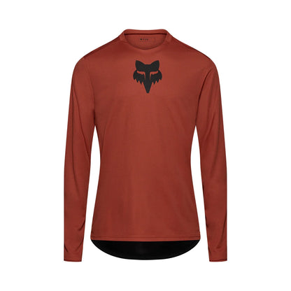 Trikot FOX RANGER FOX HEAD Langarm Braun
