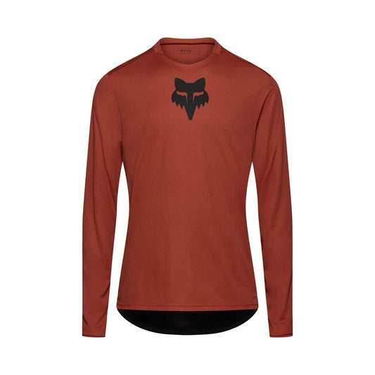 Trikot FOX RANGER FOX HEAD Langarm Braun