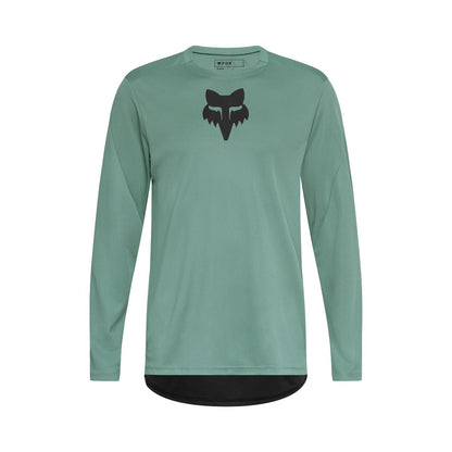 Trikot FOX RANGER FOX HEAD Langarm Grün